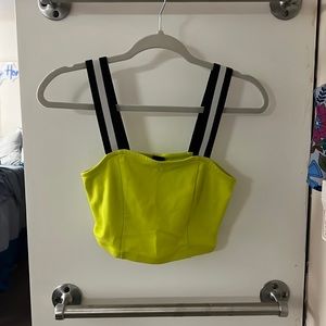 Lime Green Wild Fable Cropped Tank